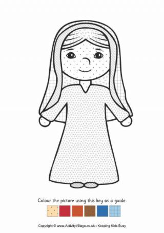 Mary Colour by Pattern