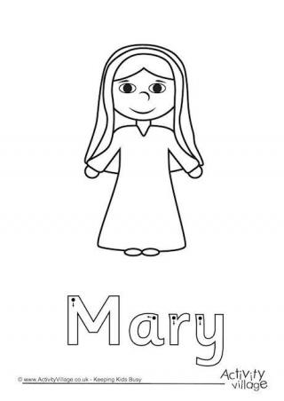 Mary Finger Tracing
