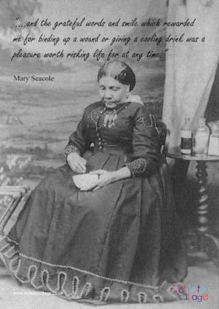 Mary Seacole Quote Poster