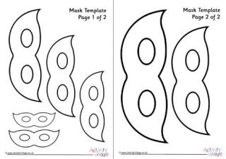 printable mask templates