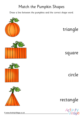Match the Pumpkin Shapes 1