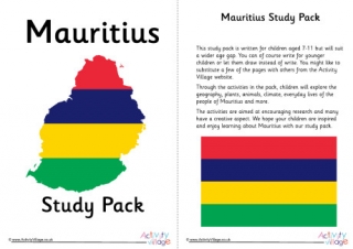 Mauritius Study Pack