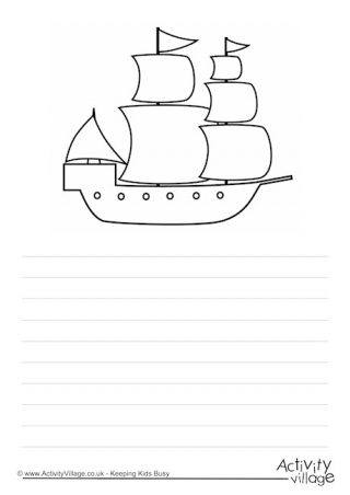 Mayflower Story Paper