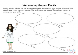 Meghan Markle Interview Worksheet