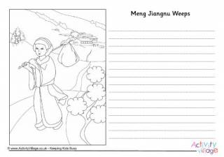 Meng Jiangnu Weeps - Story Paper