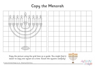 Menorah Grid Copy