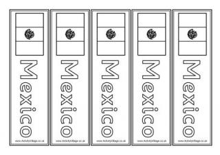 Mexico Bookmarks