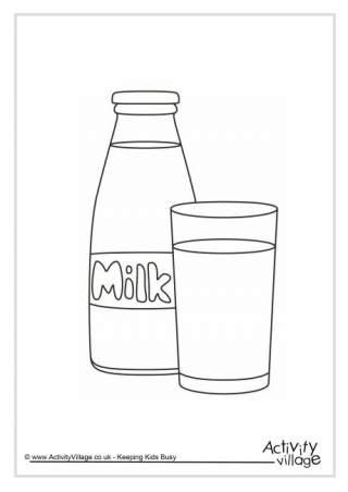 Milk Colouring Page 2