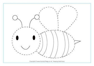 Minibeast Tracing Pages