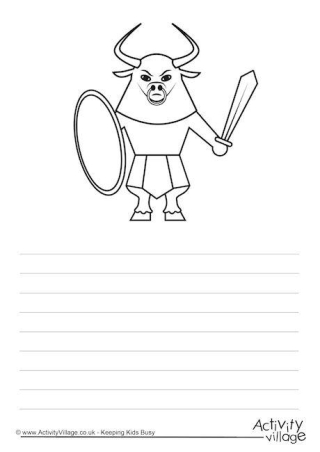 Minotaur Story Paper