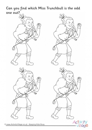 Miss Trunchbull Odd One Out