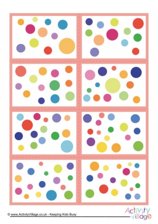 Mix and Match Number Dots Cards 11 to 20 Set 3