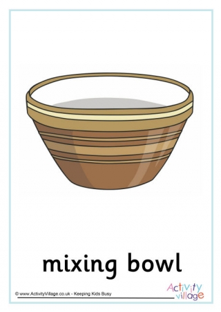 Mixing Bowl Poster