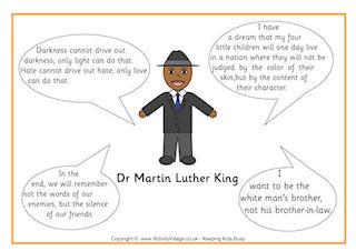 MLK Day Printables