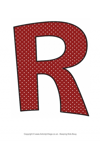 Modern Christmas Letter Printable R 2
