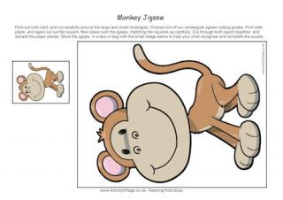 Monkey Jigsaw 1