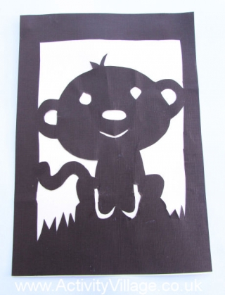 Monkey Paper Cut