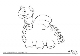 Monster Colouring Page 39