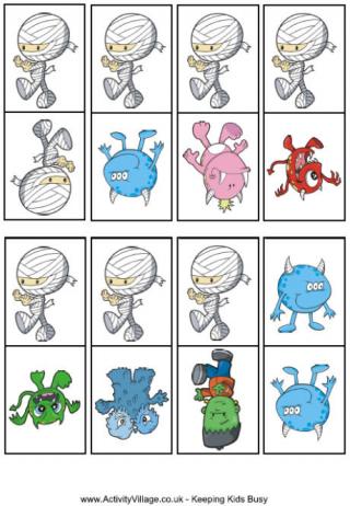 Monster Dominoes