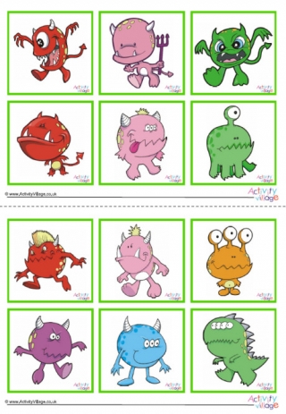 Monster Game Cards