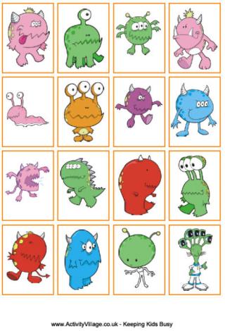 Monster Sorting Game