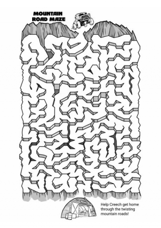 Monster Trucks Maze 1