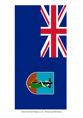 Montserrat Flag Printable