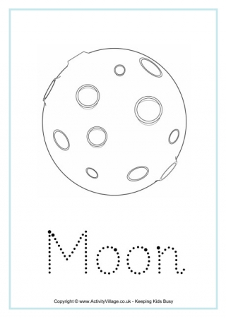 Moon Word Tracing