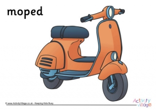 Moped Poster