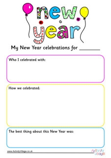 More New Year Printables