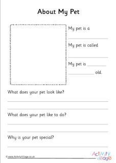 More Pet Animal Worksheets