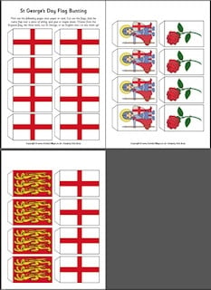 More St George's Day Printables