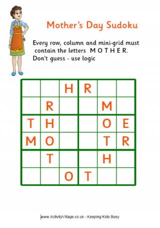 Mothers Day Sudoku