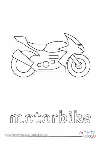 Motorbike Finger Tracing