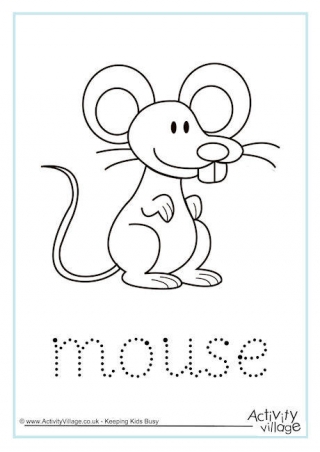 Mouse Word Tracing