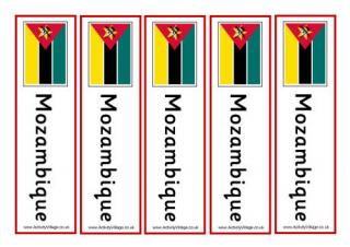 Mozambique Bookmarks
