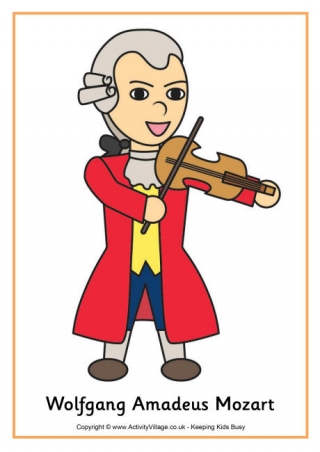 Mozart Poster
