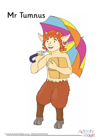 Mr Tumnus Poster
