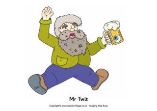 Mr Twit Poster