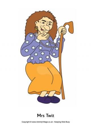 Mrs Twit Poster