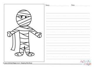 Mummy Story Paper