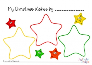 My Christmas Wishes Printable