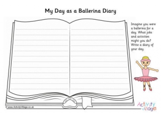My Day As A Ballerina Diary