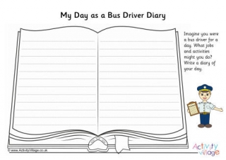 My Day As A Bus Driver Diary