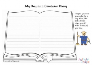 My Day As A Caretaker Diary