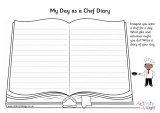 My Day As A Chef Diary