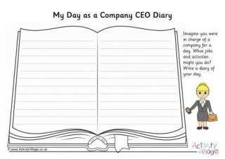 My Day As A Company CEO Diary