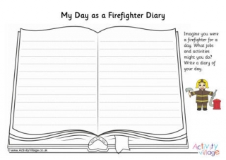 My Day As A Firefighter Diary