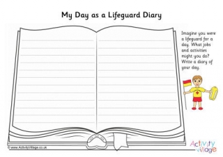 My Day As A Lifeguard Diary
