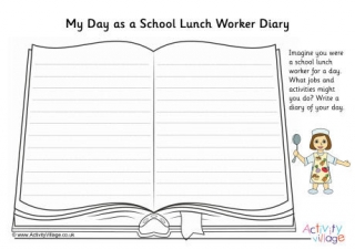 My Day As A School Lunch Worker Diary